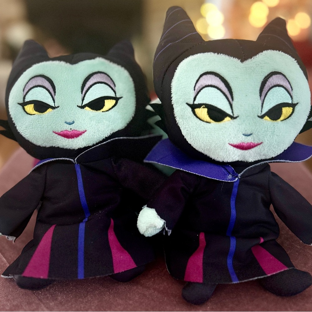 Disney Maleficent Plush - Black and Purple